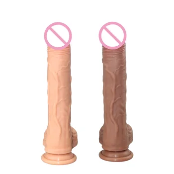 Big Dolgo Silikonski Vibrator Realne XXL Dildos za Ženske, Lezbijke, Strapon Penis Ženska Masturbacija Sexshop Veliko Faloimitator Falos