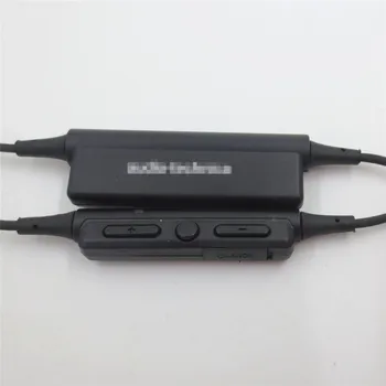 Bluetooth Slušalke A2DC Kabel za ATH-LS50 LS70 CKS1100 CKR90 CKR100 Slušalke, Mikrofon Nadzor Glasnosti 23 AugO9
