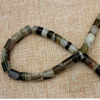 Brezplačna dostava narave kamen Valjaste shap agate 12*16 svoboden za izdelavo nakita ogrlico, zapestnico na prodajo za ženske