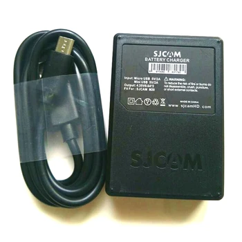 Brezplačna Dostava!! Prvotne SJCAM 900mAh Backup Baterije Li-on Baterija in Polnilnik in velja Za SJCAM M20 WiFi Športna Kamera