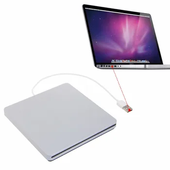 Brezplačno poštnino Zunanji USB, CD, DVD RW Pogon, Ohišje Ohišje za Macbook Pro Air Optični Pogon