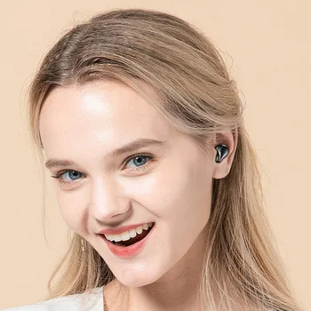 Brezžične Bluetooth Slušalke z Mikrofonom Šport Nepremočljiva Brezžične Slušalke Slušalke Dotik upravljanje Glasbe Čepkov Za Telefon