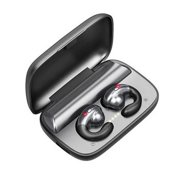 Brezžični TWS Slušalke Bluetooth 5.0 Dotik Čepkov Mic HD Klic Šport Kostne Prevodnosti Slušalke Z 2200mAh Polnjenje BOX 7549