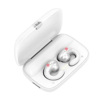 Brezžični TWS Slušalke Bluetooth 5.0 Dotik Čepkov Mic HD Klic Šport Kostne Prevodnosti Slušalke Z 2200mAh Polnjenje BOX