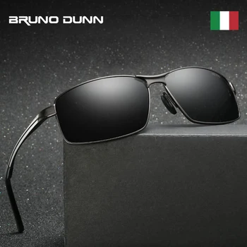 Bruno dunn Unisex Klasične blagovne Znamke Moških Aluminija sončna Očala HD Polarizirana UV400 Ogledalo Moška sončna Očala Ženske, Za Moške Oculos de sol
