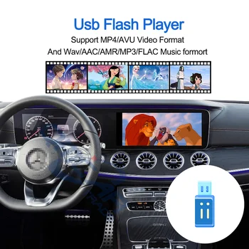 Carplay AI Box Za Citroen 2016-2020 Za Apple 4+32 G Ogledalo Povezavo Brezžično Carplay Ključ Android Sistem Plug and Play Youtobe