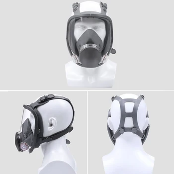 Celotno kos Plinske Maske Respirator 6800 z P100 Delcev Filter 2091 Velike Pogled Pregleden Zaslon Slikarstvo Spray Delo Zaščito