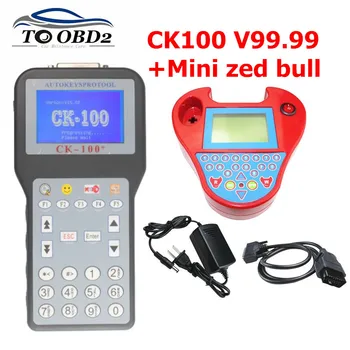 CK100 Auto Tipko Programer V99.99 /Mini zed bika Tipko Programer CK100 Programiranje z Multi-language ck100+ S 1024 žetonov