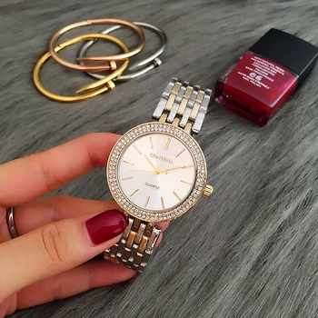 CONTENA Ženske Ure 2020 Dame Watch Diamond Luksuzni Relogio Feminino Rose Zlata Zapestnica Za Ženske Modni Ženske Reloj Mujer