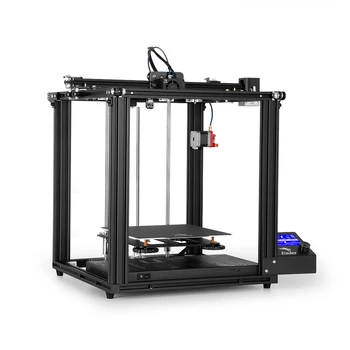 CREALITY 3D Tiskalnik Edaja-5 Pro Tiho Odbor Vnaprej nameščen Magnetni Graditi Ploščo izklopite Nadaljujete Tiskanje Zaprto Strukturo