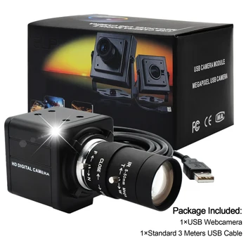 CS Mount Varifocal 6-60 mm Visoka Hitrost Mini Webcam 60fps 1080p 120fps 720p 260fps 360P Usb Kamero za Android, Linux, Windows in MAC 38610
