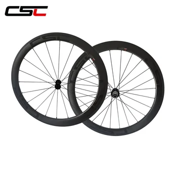 CSC 23 mm širina 50mm carbon clincher kolesa/Keramični Ležaji ogljikovih dvojica Samo 1500g