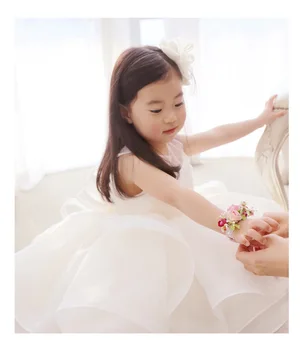 Cvet Baby girl obleke Božič za Poroke in Stranka Princesa Obleko Dekle 2020 New Visoke kakovosti Vestidos daminha