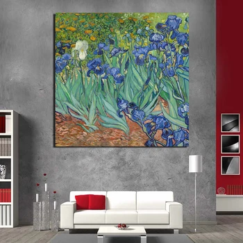 Cvet Van Gogh Nordijska Plakat Platno, Slikarsko, Plakati, Tiskanje Marmorja Steno Umetnosti Slikarstva Dekorativne Slike Sodobno Dekoracijo Doma