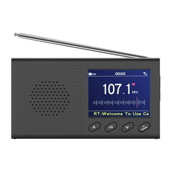 DAB Radio z 2,4-Palčni Barvni LCD-Zaslon, Polnilne, Ročni Digitalni FM DAB MP3 Predvajalnik Digitalni Sprejemnik Oddaja 7692