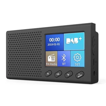 DAB Radio z 2,4-Palčni Barvni LCD-Zaslon, Polnilne, Ročni Digitalni FM DAB MP3 Predvajalnik Digitalni Sprejemnik Oddaja