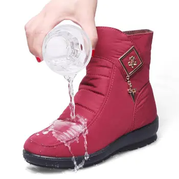 Dame čevlji športni copati ženske škornji 2021 moda toplo plišastih pozimi sneg škornji ženske čevlje zadrgo gleženj škornji športna obutev ženska