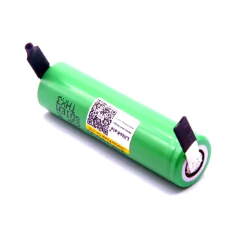 Debelo 100 kozarcev LiitoKala 18650 2500mah INR1865025R 20A razrešnice litijeve baterije Visoke moči praznjenje Baterije 25R+ DIY nicke