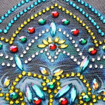 Diamond Vezenje Zimski Cvet Drevo Posebno Oblikovan Diamond Slikarstvo Needlework Nosorogovo 5d Vaja DIY Kristalno Slikarstvo