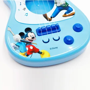 Disney Mickey Mouse& Princesa 4 String Igrače Mini Kitara Otroci Glasbila, Izobraževalne Igrače za Otroke Intelektualne Igrače
