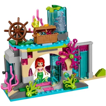 Disney Srčkan Princesa Igrače Ariel Pravljica Princesa Zgodba morska deklica Čarobno Čarovnica Gradnik darilo za Rojstni dan za otroke