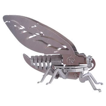 DIY Sestavljeni Model Komplet 3D Nerjavečega Jekla Sestavljeni Model, Snemljiv Okraski - Cicada