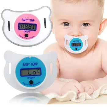 Dojenčka Termometer Digitalni Lcd Začetne Temperature Usta Nastavek Temp Termometer Termometer Cucla