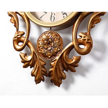 Doma dekoracijo luksuzni kovanega železa quartz izklop šport stenska ura ustvarjalnega letnik stenske ure dnevno sobo, spalnica WF1123235