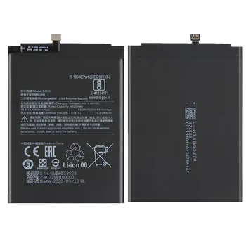 DORAYMI Original 5020mAh BN55 Telefon Baterija za Xiaomi Redmi Opomba 9S Note9s Zamenjava Bateria