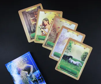 Družabne Igre Tarot Kart Oracle Energije Čarovnice Dobave Prerokovanje za Odrasle in Otroke, Igranje Kartice