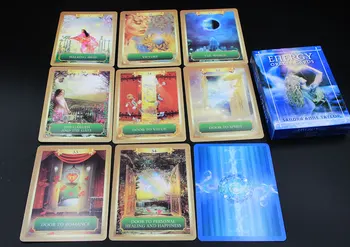 Družabne Igre Tarot Kart Oracle Energije Čarovnice Dobave Prerokovanje za Odrasle in Otroke, Igranje Kartice