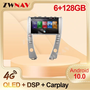 DSP Carplay 6+128G Android 10.0 Avto DVD predvajalnik enota Za Večpredstavnostna LEXUS ES 2006-2012 GPS Navi Auto radio audio stereo vodja enote