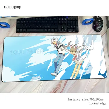 Duša jedec mouse pad 700x300x4mm gaming mousepad anime Risanke urad notbook desk mat Aestheticism padmouse igre pc gamer preproge