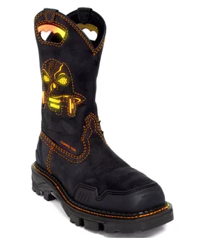 Elegantni Modni Rock Kavbojski Škornji Pu Usnja, Ročno izdelani Sponke Formalno Stilsko Nizke Pete Motocikel Zapatos De Hombre 4M857