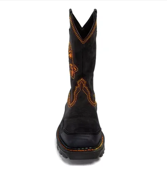 Elegantni Modni Rock Kavbojski Škornji Pu Usnja, Ročno izdelani Sponke Formalno Stilsko Nizke Pete Motocikel Zapatos De Hombre 4M857