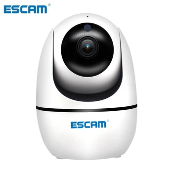 ESCAM PVR008 H. 265 Auto Tracking PTZ Pan/Strešnik Kamera 2MP HD 1080P Brezžična Nočno Vizijo IP Kamere
