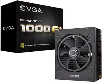 EVGA Super NOVA 1000 G+ 80 Plus Gold 1000W pripomočkov FDB Fan Vključuje Power ON Self Tester Napajanje 120-ZO-1000-X1 4012