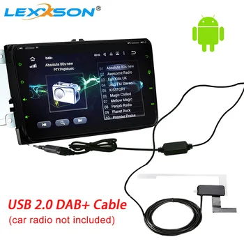 Evropa Univerzalni kabel USB dab+ Antena ključ Za android Avto dvd, radio, podporo DAB band III 174.0 MHz-239.0 MH Digitalni RDS