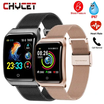 F9 Srčnega utripa Smartwatch Fitnes Dejavnosti Tracker Krvni Tlak IP67 Nepremočljiva Barvni Zaslon Watchband Pametno Gledati