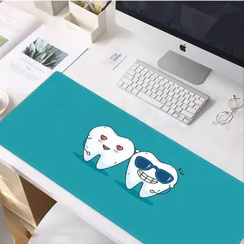 FHNBLJ Zobozdravnik Zob Zob Ne Zdrsne PC Lep Anime Mouse pad Mat Velikost za veliki Rob Zaklepanje Hitrost Verzija Igre Tipkovnico Pad