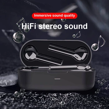 FreeBud Brezžične Bluetooth Slušalke TWS Slušalke Dotik za Nadzor Stereo Slušalke Z Mikrofonom Glasbe Čepkov Za Mobilni Telefon