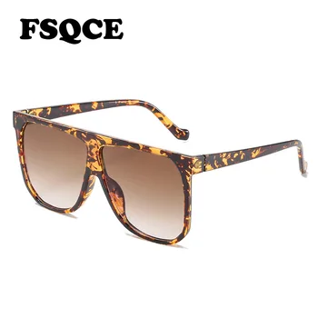 FSQCE Moda Kvadratnih sončna Očala Ženske Oversize Okvir Velika Nov Design Letnik Luksuzni Visoko Kakovostna sončna Očala UV400 25260