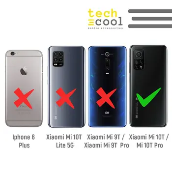 FunnyTech®Primeru kritje za Xiaomi Mi 10T / Mi 10T Pro l primeru besedno zvezo 
