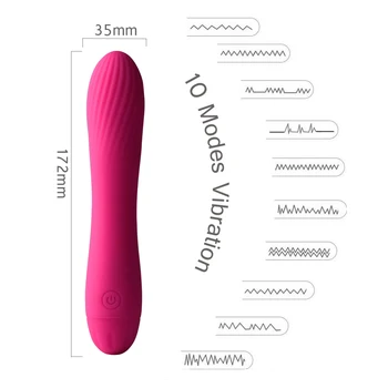 G Spot Vibrator, Vibrator Muco Vagina Stimulator Odraslih Igrače USB Polnilne Nit Massager Sex Igrače za Ženske, seks, Erotično Trgovino