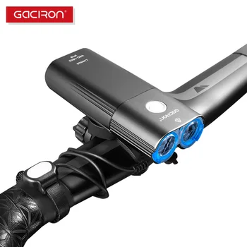 GACIRON V9D-1800 Smerniki 1800 lumnov Kolesa Spredaj lahka Nepremočljiva USB Polnilne 6700mAh Kolo svetlobe Dodatki