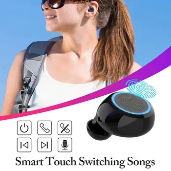 GAIBY M11 TWS Brezžične Slušalke športne Čepkov auriculares Bluetooth 5.0 Slušalke stereo Slušalke za telefon nasprotnega xiaomi