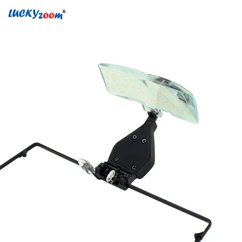 Glavo LED Magnifier Lahka Očala Povečevalna 1.5 X 2,5 X 3,5 X Prenosni Osvetljeni Povečevalno Steklo Očal za Branje Loupe