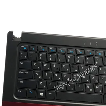 Hebrejski laptop Tipkovnici za DELL vostro V5460 5460 5470 V5480 podpori za dlani Zgornji pokrov Sledilna ploščica z prstnih odtisov
