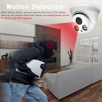 Hikvision Združljiv ColorVu 5MP kamero Dome POE IP Fotoaparat 8MP Home Security CCTV Kamere 1080P IR 30 m ONVIF H. 265 P2P Plug&play IPC