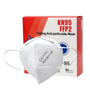 Hitra Dostava KN95 5 Plasti Filtriranje Obrazne Maske Dustproof Varnost Umetnih, sintetičnih vlaken, Držalo FFP2 KN95 Mascarillas